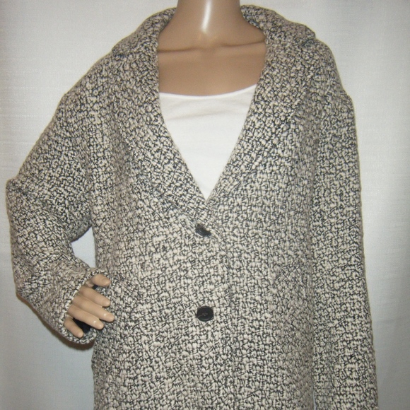 **New** Abercrombie & Fitch Wool Coat - Picture 1 of 2